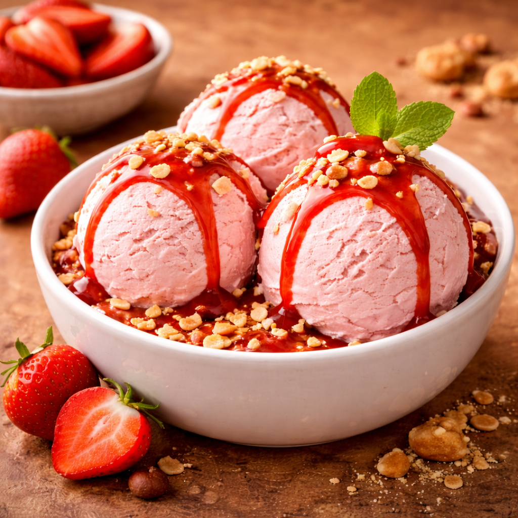 Strawberry Ice Cream